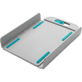 Nvst Fold-Guided Polypropylene Cutting Board 38 x 28 cm Gray Teal - Product view